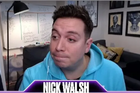 Nick Walsh acabou se dando mal de forma inacreditável (Foto: Reprodução/Twitch)
