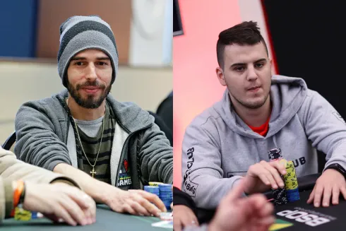 Fred Volpe e Bruno Gazotto conquistaram um lugar no Main Event do festival
