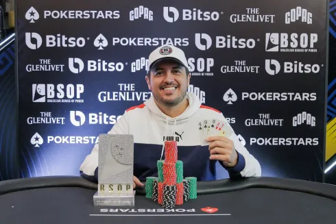 Murilo Figueredo campeão do Mixed Games Dealers Choice do BSOP São Paulo
