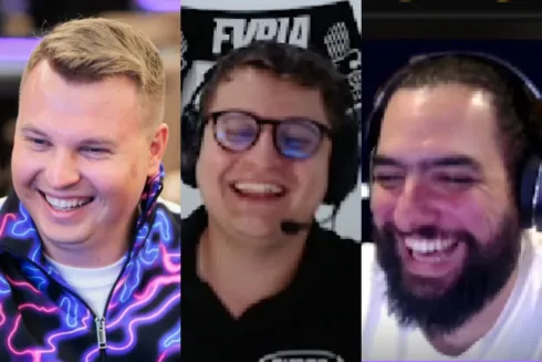 Aleks Ponakovs foram só sorrisos no momento da cravada
