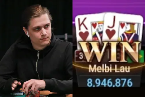 Niklas Astedt não foi páreo para "Melbi Lau" no Super MILLION$
