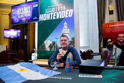 Andres Szewc  – Campeão do NLH Turbo K.O  do LAPT Montevidéu
