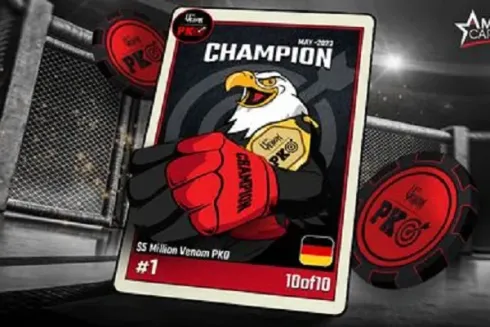 "10of10" conquistou a maior fatia do The Venom PKO no Americas Cardroom
