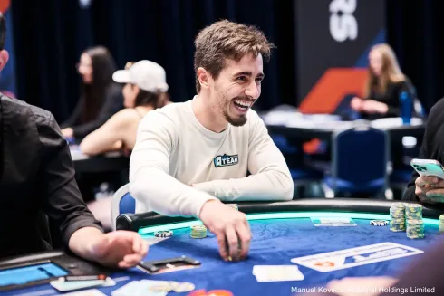 Felipe Ketzer fez bonito nas mesas do EPT Monte Carlo
