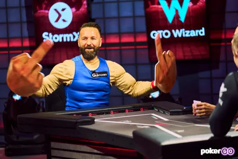 Daniel Negreanu conquistou sua primeira vitória no High Stakes Duel (Foto: PokerGO)
