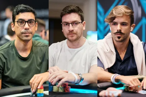 Pablo Brito é o chip leader ao início da FT; Selouan e Yuri também jogarão
