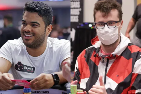 Gabriel Tavares e Gabriel Schroeder fizeram bonito no PokerStars
