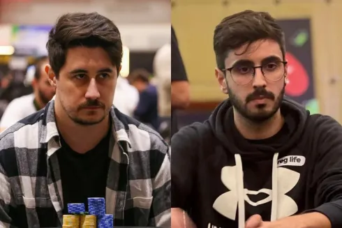 Jonathan Wolter e Vinícius Gonçalves fizeram o heads-up do #99-Medium da GGWF
