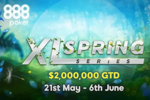 A XL Spring Series contará com em 32 eventos no 888poker
