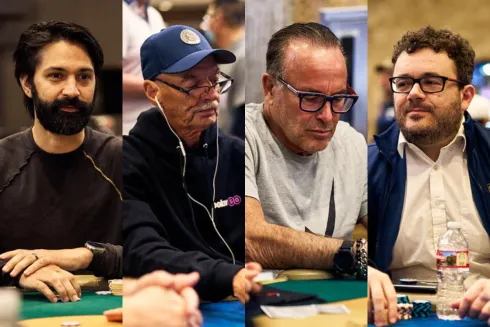 Andrew Moreno, Bill Klein, Dan Shak e Anthony Zinno são alguns nomes de peso no WPT Gardens (foto: WPT)
