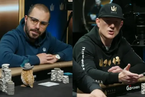 O clima esquentou entre Dan Smith e Jason Koon (Foto: Reprodução/Youtube Triton Poker)
