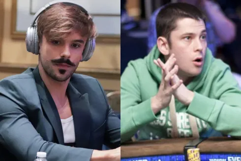 Gavin Cochrane teve uma bela atitude no heads-up contra Yuri Martins
