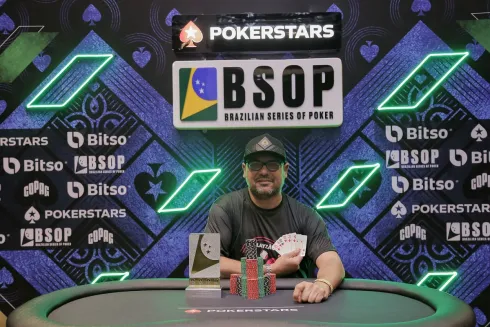 José Heraldo "Rádio", campeão do 8-Game Mix do BSOP Brasília
