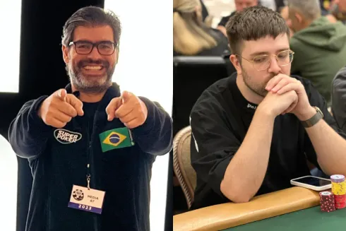 Guilherme Kalil e Andrei Piovezan estrearam na WSOP
