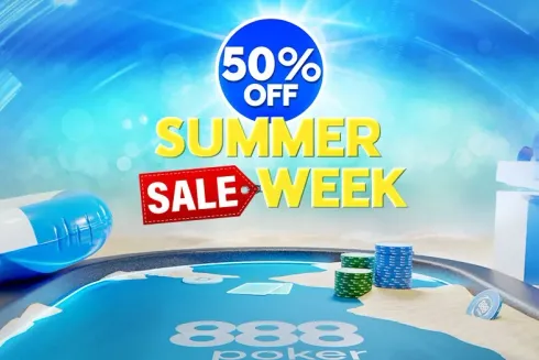 Summer Sale do 888poker tem descontão
