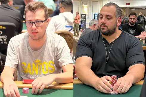 Gabriel Schroeder e Rodrigo Bernardino avançaram no Venetian
