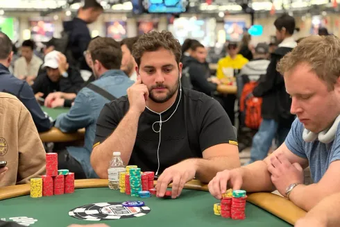 João Simão possui o segundo maior stack entre os classificados
