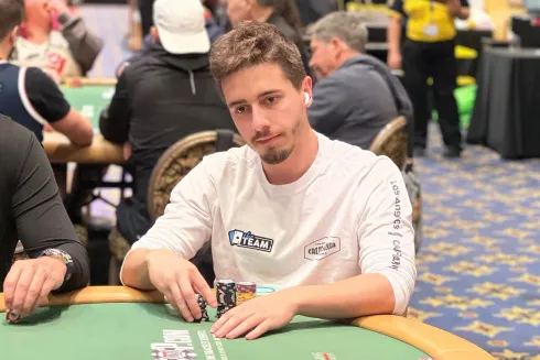 Felipe Ketzer acumulou um stack gigante no Venetian
