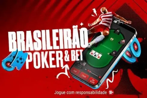 Brasileirão Poker & Bet é atração nesta quinta (22) no PokerStars
