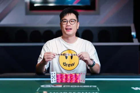 Pengfei Wang nunca havia jogado um torneio da WSOP na vida (Foto: WSOP)
