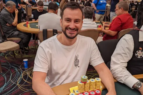 Gustavo Carmona fez bonito no Daily Deepstack da WSOP
