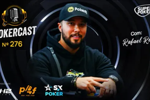 Rafael Reis, novo brasileiro dono de bracelete, é o convidado do Pokercast 276