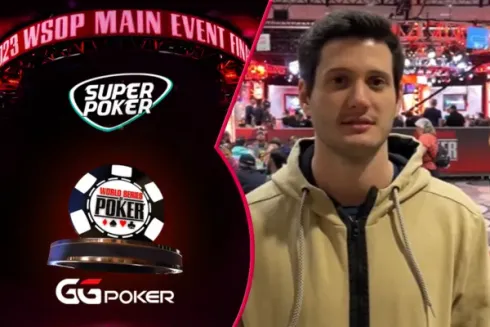 Vitor Coutinho alcançou a primeira mesa final de WSOP da carreira
