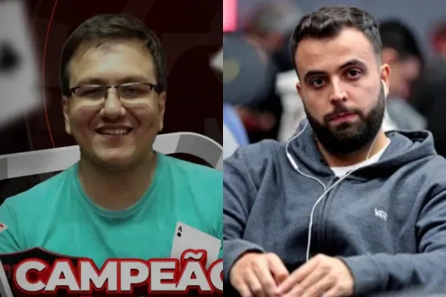 Walter Martins (Reprodução/Instagram Step Team) e Murilo Ruiz fizeram bonito no GGPoker
