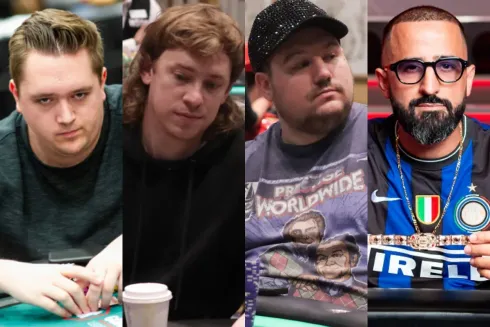 Os quatro jogadores já conquistaram pelo menos um bracelete nesta edição da WSOP
