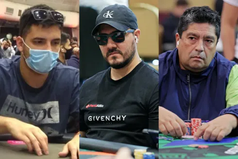 Carlos Madeira, Gerardo Rodríguez e Cristian Aceiton possuem pacotes do BSOP Winter Millions
