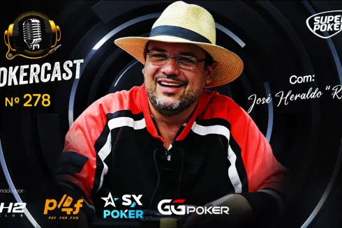 José Heraldo "Rádio" esteve no Pokercast 278
