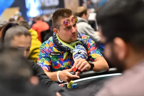 Rayan Chamas se despediu do Main Event da WSOP
