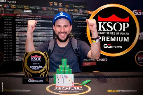 GGPoker distribuiu vários pacotes para o KSOP Premium
