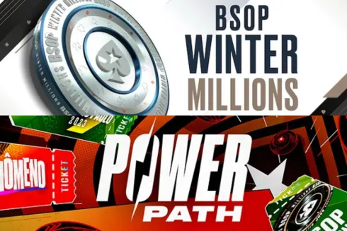 É possível ganhar um pacote do BSOP Winter Millions pelo Power Path
