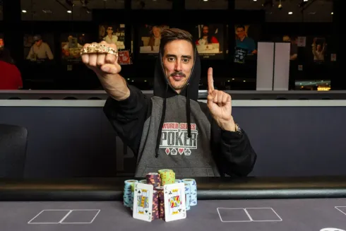 Samuel Bernabeu deu show nas mesas do Horseshoe & Paris Las Vegas (Foto: WSOP)
