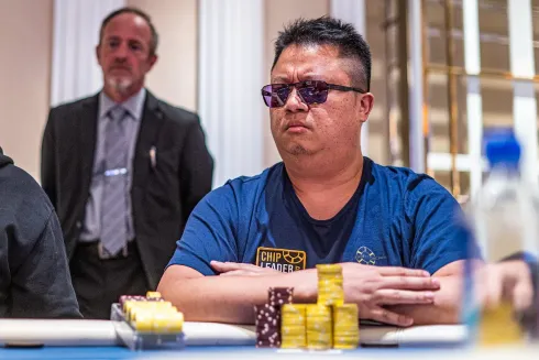 Bin Weng está mantendo o retrospecto absurdo no WPT (foto: WPT)
