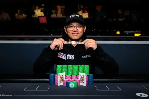 Thai Ha bateu um field de 363 jogadores para ficar com o título (Foto: WSOP)
