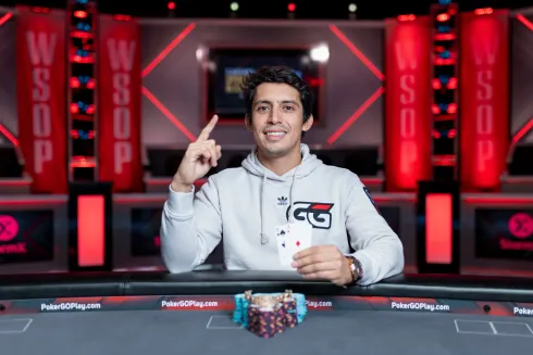 Diego Ventura conquistou o primeiro bracelete da carreira
