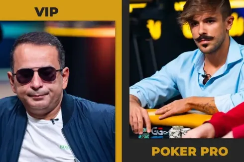 Ernildo Santos convidou Yuri Martins para o torneio (Reprodução/Twitter @TritonPoker)
