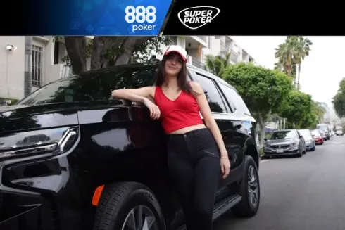 Alexandra Botez foi a convidada do 888Ride (Foto: YouTube/888poker)
