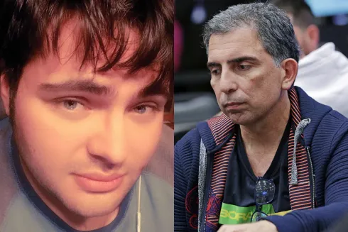 Luiz Lemos e Walter Oaquim estiveram entre os três melhores do Sunday Million
