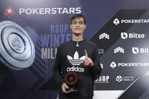 Victor Eguti – campeão do PLO Turbo KO do BSOP Winter Millions
