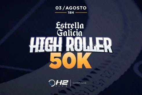 High Roller Estrella Galicia é a novidade do H2 Club Campinas
