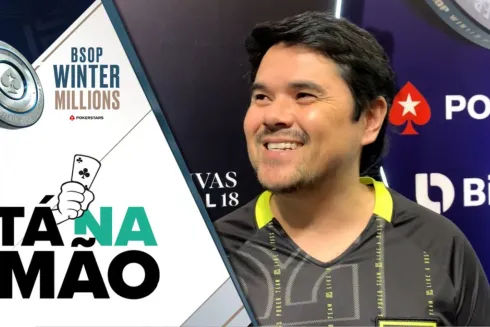 Ricardo Nagatomo fez o oponente foldar dois pares no BSOP Winter Millions
