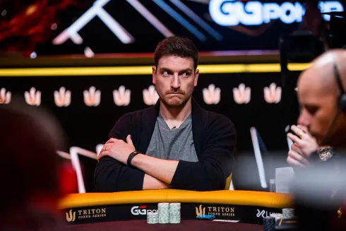 Rodrigo Selouan fez bonito e levou o vice na Triton Londres (foto: Joe Giron/Triton Poker)
