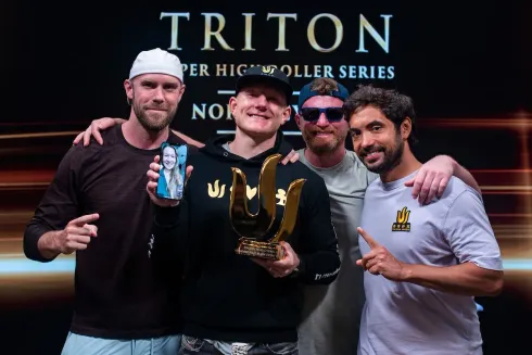 Jason Koon exaltou a importância dos amigos e da família (Foto: Joe Giron/Triton Poker)
