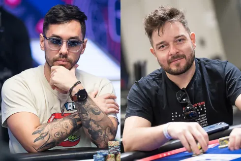 Neville Mateus e Fabiano Kovalski fizeram bonito no Main Event do EPT Barcelona
