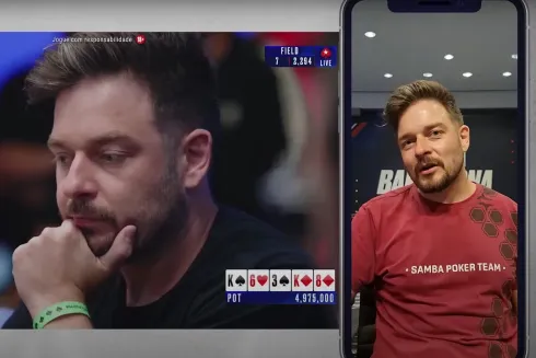 Fabiano Kovalski explicou sua histórica jogada no EPT Barcelona (Foto: Reprodução/YouTube)
