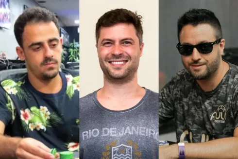 Iago Savino, Vinicius Steves e Rodrigo Valente estão na briga pelo bracelete
