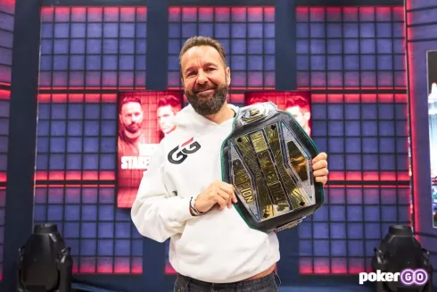 Daniel Negreanu levou o cinturão (Foto: PokerGO)
